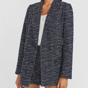 Express Double Breasted Boucle Set
